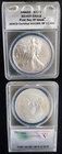 2010 American $1 Silver Eagle Uncirculated ANACS MS70 First Day Of Issue 24428