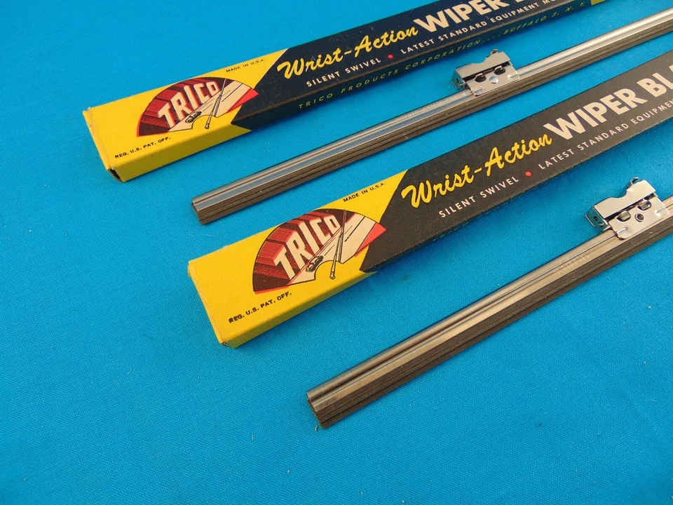 1948 1949 1950 Willys Jeepster Truck Station Wagon NOS Trico limpador lâminas oldies - Imagem 2 de 4