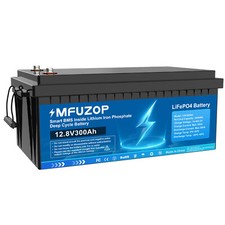 12V 300AH Lithium Iron Phosphate Battery LiFePO4 Rechargeable Battery Camping
