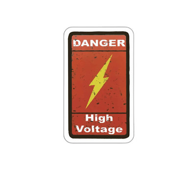 Danger Sticker Decal High Voltage