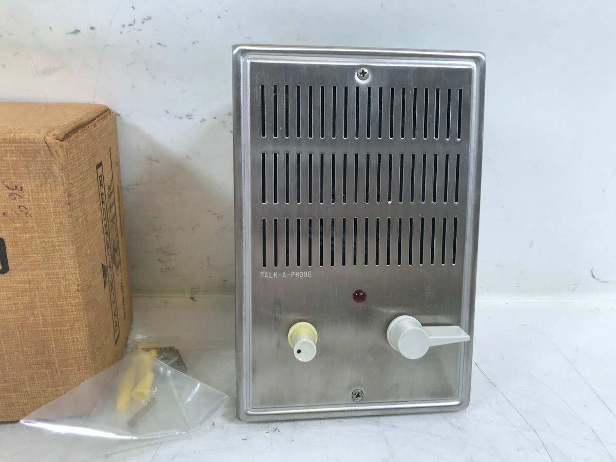 Vintage Talk-A-Phone Speaker Flush Mounted | eBay