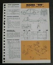 Revue technique Mazda 929