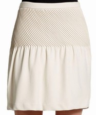 Halston Heritage Asymmetrical Seamed Skirt 10 NWT $325 
