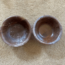 2 Original Walnut Store 6  Wooden Bowls
