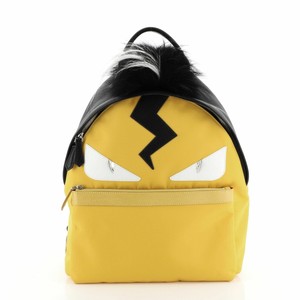 fendi monster backpack fur