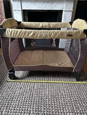 Jeep Baby Travelcot Playpen w. Carry Bag & Lockable Wheels, collect from  London