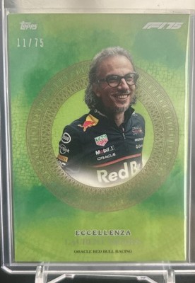 2025 Topps Eccellenza F1 Laurent Mekies Oracle Red Bull Racing Numbered /99 Mint
