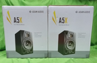 ADAM Audio A5X Active Studio Monitors Pair - Open Box Tested w/ Video Proof