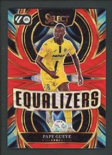 2025-26 PAPE GUEYE 02/49 PANINI SELECT LA LIGA EQUALIZERS WAVE RED