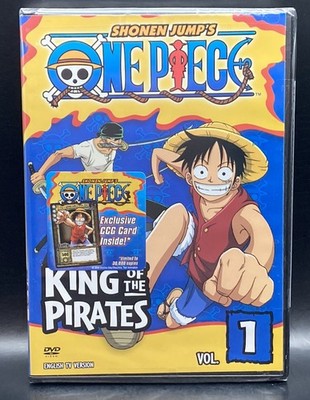 One Piece - Vol. 1: King of Pirates (DVD, 2006, Edited Dubbed) for