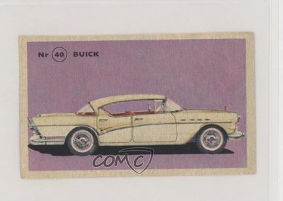 1957 Hemmets Journals Samlarserie Ars Bilar Buick #40 1md