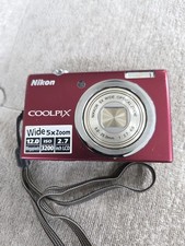 Nikon Coolpix S570 Digital Compact Camera 12MP No Charger