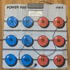 OEM Nintendo NES Power Pad Gamepad W/ Manual Tested