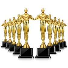 10'' Gold Award Trophy, Plastic Gold Award Trophies 6