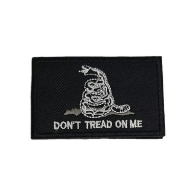 Don't tread on me Hook Loop Morale Patch 2x3