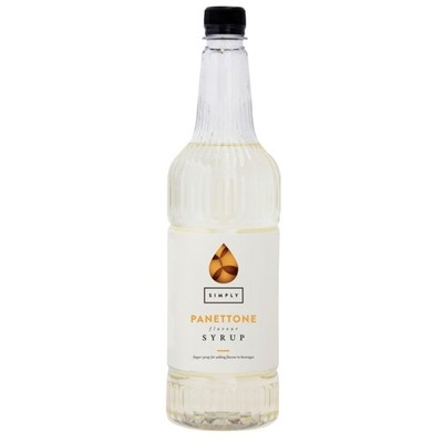 Simply Panettone Sirup, Vegan, Nussfrei & Halal Zertifiziert Aromatisierter Sirup f