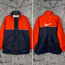 Men s Nike Vintage Jacket Retro 90s Windbreaker Big Swoosh Logo Size L