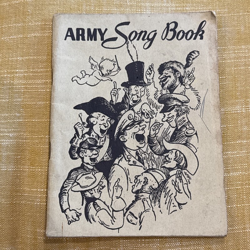 WWII Army Song Book 1941 Secretary of War Patriotic Songs US Government