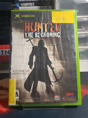 Hunter The Reckoning Black Label Original XBOX Video Games Interplay Horror