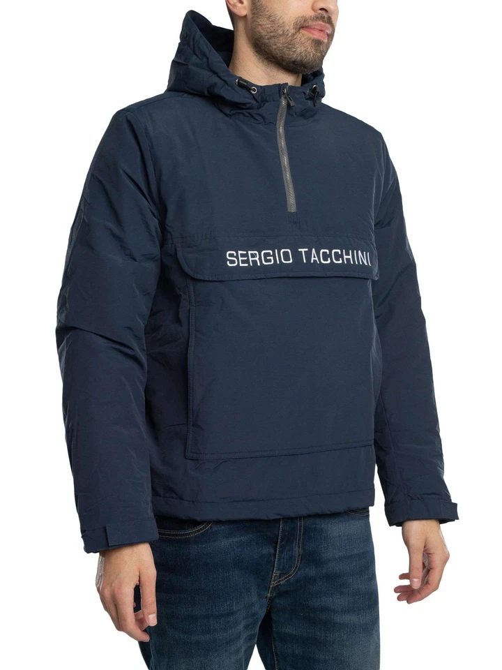 Sergio Tacchini Men's Into Pullover Jacket, Blue - Image 2 of 4