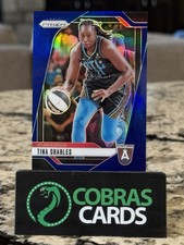 TINA CHARLES 2024 Panini Prizm WNBA 🔵 Blue Prizm /199 #36 Pulsar