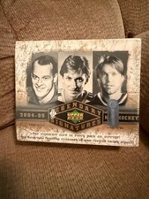 2004 Upper Deck Legendary Signatures factory sealed Hockey hobby box