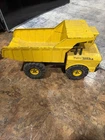 TONKA MIGHTY DUMP TRUCK/SOLID WHEEL/ DRILLED Nice ORIGINAL!