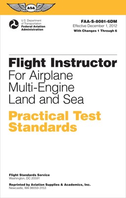 Flight Instructor Practical Test Standards for Airplane Multi-Engine Land an...