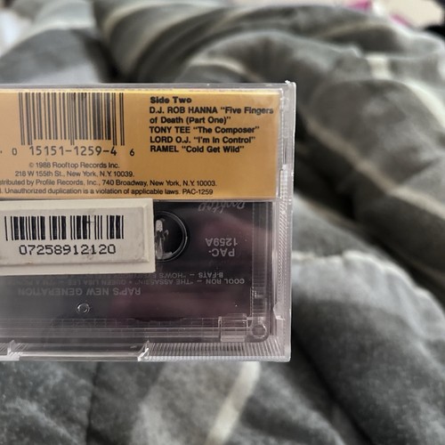 Rare Rooftop Records Raps New Generation Cassette Tape Ramel Cool Ron Sealed! - Picture 8 of 8