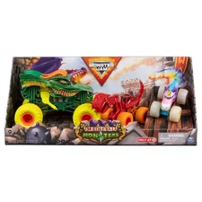 Monster Jam 1:24 & 1:64 Scale DieCast Vehicle 3 Pack