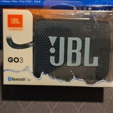 JBL Go 3 Portable Bluetooth Speaker Blue Waterproof Dustproof