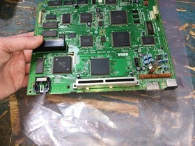 Sega Japan Saturn JAPAN VERSION 4-PIN MB ONLY-QUICK TEST-POWER AND VIDEO-SEE ALL