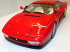 Kyosho 1/18 FERRARI TESTAROSSA ROSSO Ferrari Testarossa Red 1989 Late Minicar