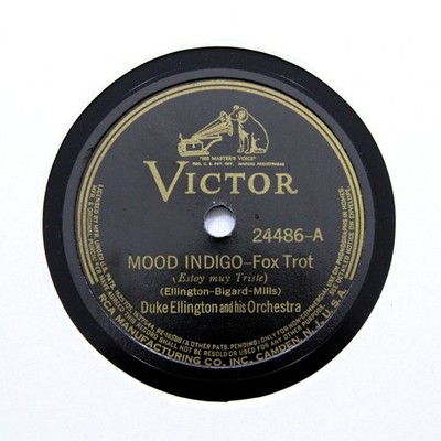 DUKE ELLINGTON & HIS ORCHESTRA ''Mood Indigo / The Mooche'' VICTOR 24486 [78 RPM]