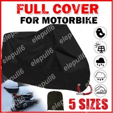 NEU Wasserdicht Motorradgarage Elektrofahrräder Motorrad Abdeckung Abdeckplane