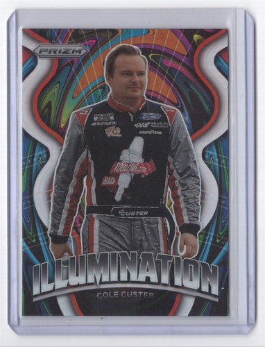 2022 Panini Chronicles Prizm Illumination Cole Custer Stewart-Haas Racing #I-10