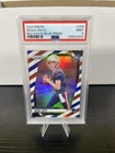 2024 Panini Prizm - Rookies Drake Maye #329 Red White & Blue Prizm (RC) PSA 9