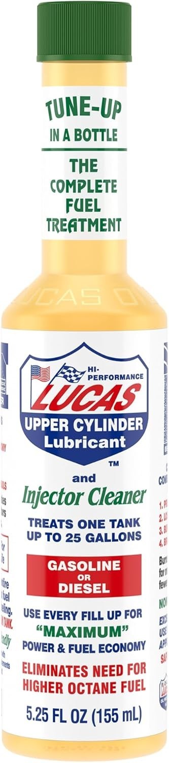 Upper Cylinder Lube & Fuel Treatment - 5.25 oz for Enhanced 