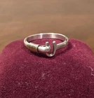 Vintage Sterling Silver 925 & 14K Yellow Gold Ring Signed Sonya Size 11