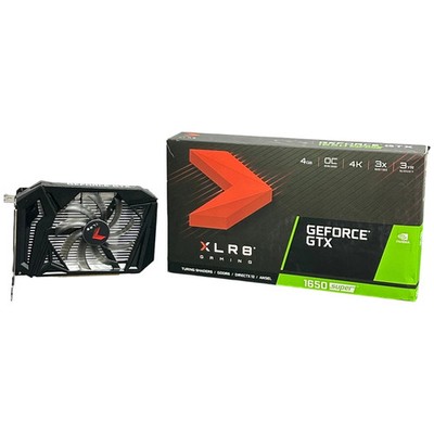PNY XLR8 NVIDIA GTX 1650 Super OC 4GB Graphics Card GPU VCG16504SSFPPB-O