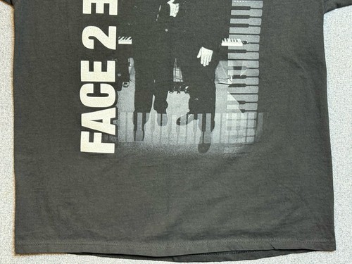 T-shirt vintage 2001 Billy Joel Elton John Face 2 Face Tour concert taille L - Photo 5/10