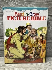 Read-N-Grow Picture Bible From Creation to Revelation NEW Colorful Christian