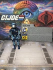 1986 GI JOE COBRA STUN DRIVER: MOTOR-VIPER COMPLETE with File Card