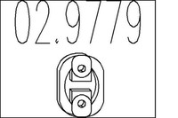 Anschlagpuffer SchalldäMpfer MTS 02.9779 FüR Opel Corsa S07 X15 Adam M13 L08 L68