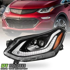 For 2017-2021 Chevy Bolt EV HID/Xenon LED DRL Projector Headlight Driver Side