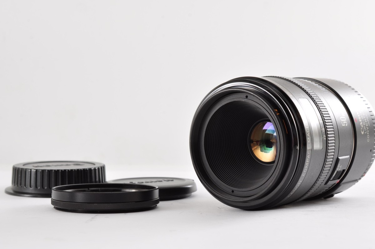 Canon EF 50mm f/2.5 Compact Macro Lens Prime [Near Mint