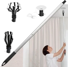 12FT Light Bulb Changer for High Ceilings, Light Bulb Remover Tool High Ceili...