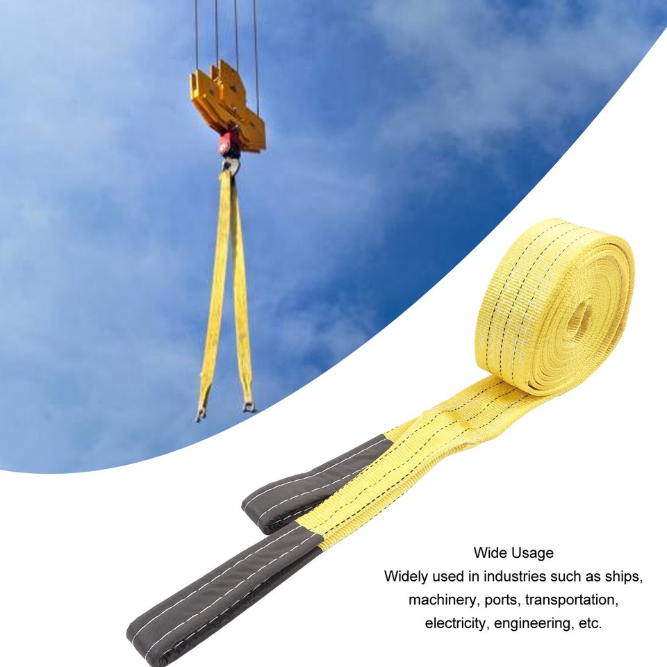 Generic Rigging Lifting Strap 6614lb 6m Lift Strap Thickened Widen For ...