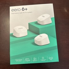 Eero 6 Dual-Band Mesh Wi-fi 6 System open box