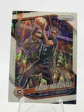 2025 Panini Prizm WNBA RAYAH MARSHALL #47 White Seismic RC
